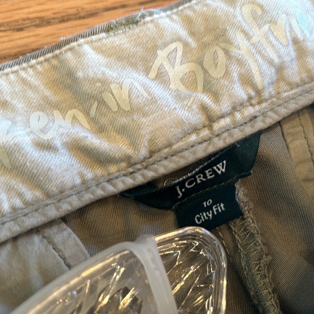 J. Crew City Fit Broken-in Boyfriend Chino Cotton Twill Soft Comfy 10 - Picture 8 of 16
